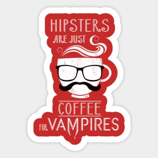 Vampire Coffee Sticker